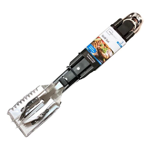 Mainstays 3pc Grill Set - Picture 1 of 3